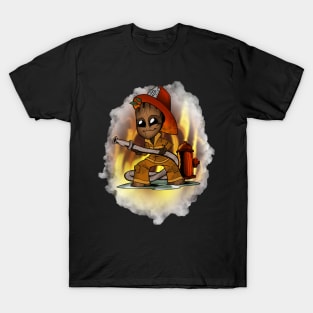 Treeman fireman T-Shirt